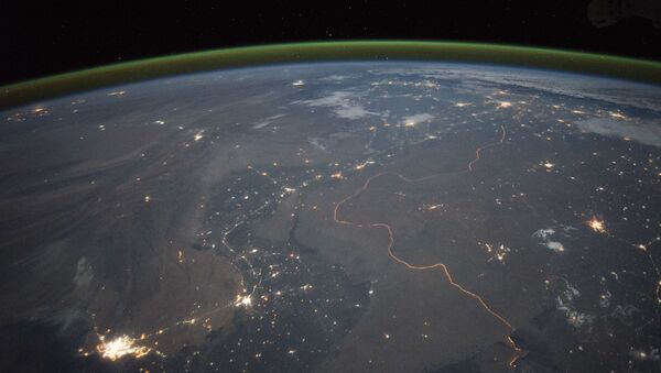 Vista para a fronteira da Índia do Cosmos - Sputnik Brasil