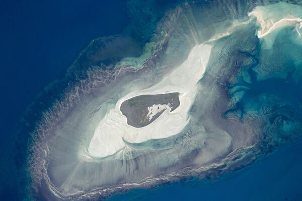 Vista do espaço para a ilha de Adel - Sputnik Brasil