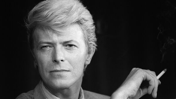 David Bowie durante uma conferência de imprensa no Festival de Cannes, 13 de maio de 1983 - Sputnik Brasil