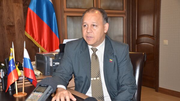Juan Vicente Paredes Torrealba, embaixador da Venezuela na Rússia - Sputnik Brasil