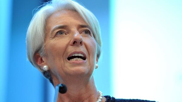 Christine Lagarde, diretora-gerente do FMI - Sputnik Brasil