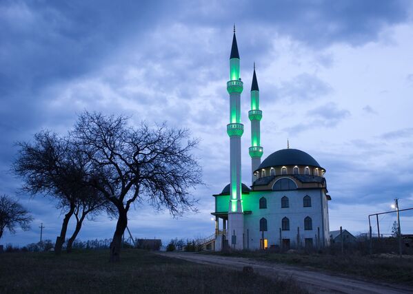 Mesquita do vilarejo de Levadki, próximo à cidade de Simferopol, na Crimeia - Sputnik Brasil