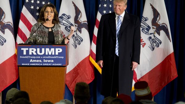 You Betcha! Donald Trump Gets Sarah Palin Endorsement - Sputnik Brasil