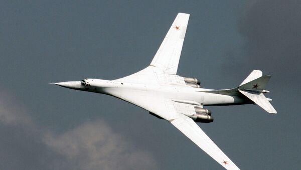 Um bombardeiro estratégico Tu-160 - Sputnik Brasil