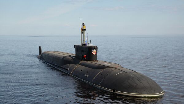 Submarino nuclear Vladimir Monomakh - Sputnik Brasil