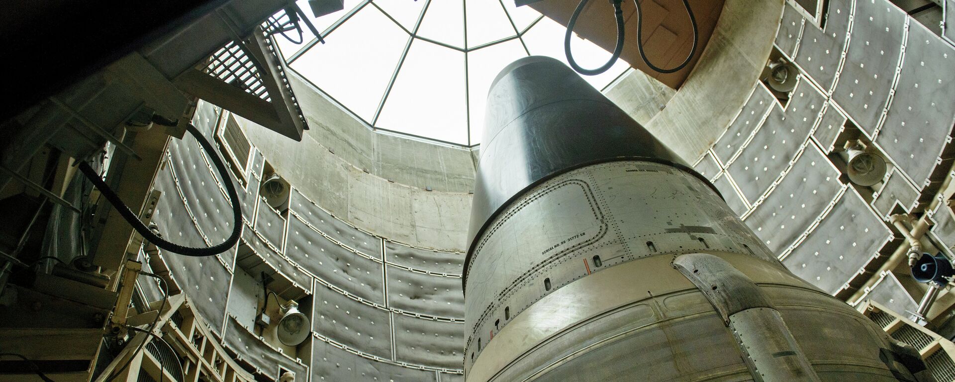 Um míssil nuclear ICBM Titan II desativado é visto em um silo no Missile Museum Titan (imagem referencial) - Sputnik Brasil, 1920, 24.05.2021