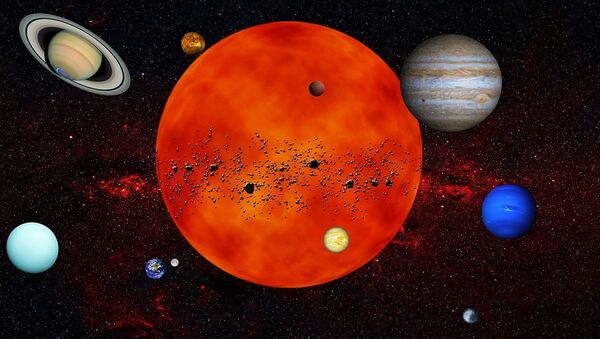 Sistema Solar (imagem ilustrativa) - Sputnik Brasil