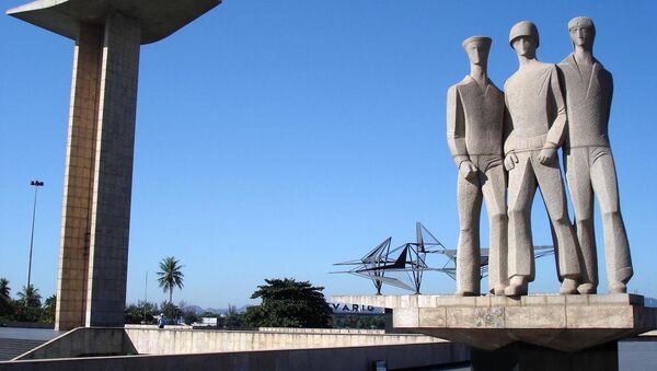 Monumento aos Pracinhas Rio de Janeiro - Sputnik Brasil