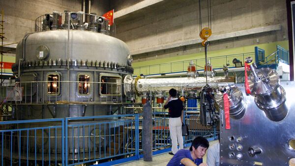Tokamak chinês EAST (reator experimental de fusão nuclear) - Sputnik Brasil