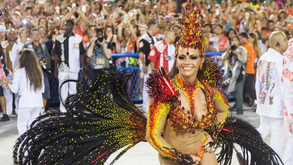 Desfile do Salgueiro no Carnaval 2015 - Sputnik Brasil