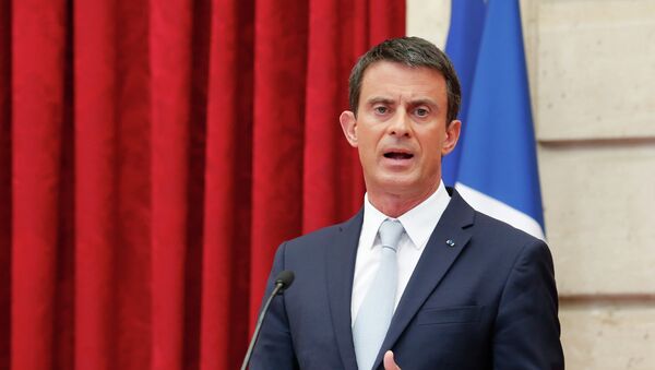 Manuel Valls, primeiro-ministro da França - Sputnik Brasil