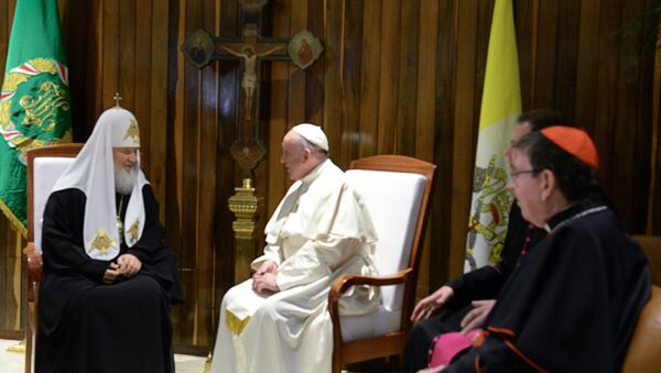 Patriarch Kirill and Pope Francis Meet in Havana - Sputnik Brasil