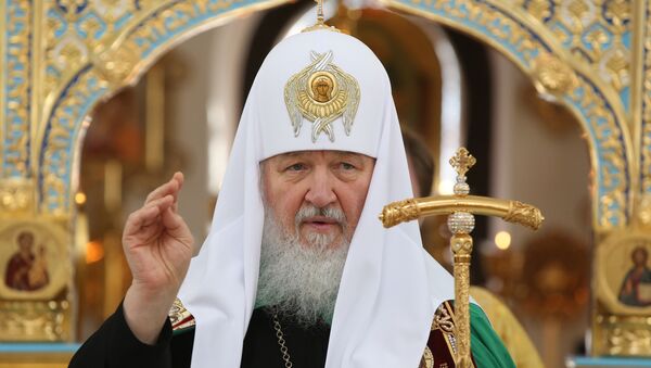 Patriarca Kirill, chefe da Igreja Ortodoxa Russa - Sputnik Brasil