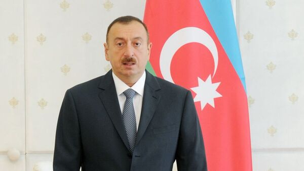 Ilham Aliyev, presidente do Azerbaijão - Sputnik Brasil