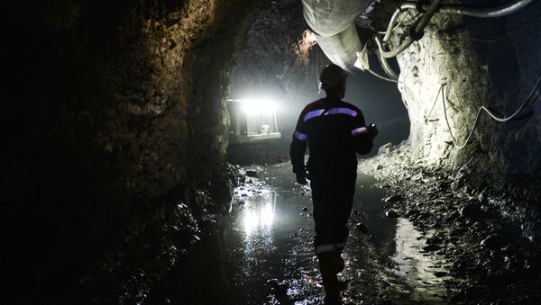 Um mineiro na região russa de Sverdlovsk (foto de arquivo). - Sputnik Brasil