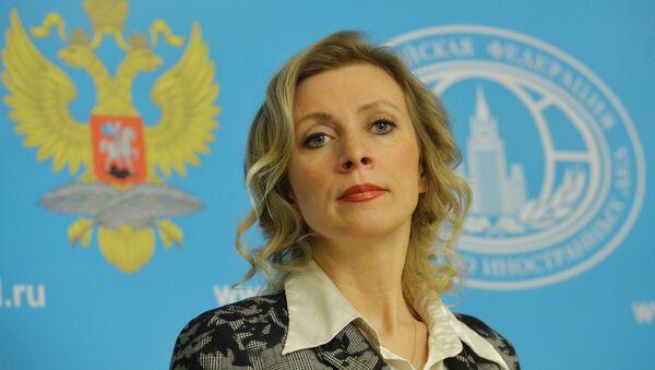 Representante oficial do Ministério das Relações Exteriores russo, Maria Zakharova, durante a entrevista coletiva semanal, Moscou, Rússia, 2 de março de 2016 - Sputnik Brasil
