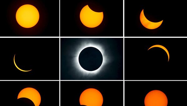 Primeiro eclipse solar de 2016 - Sputnik Brasil
