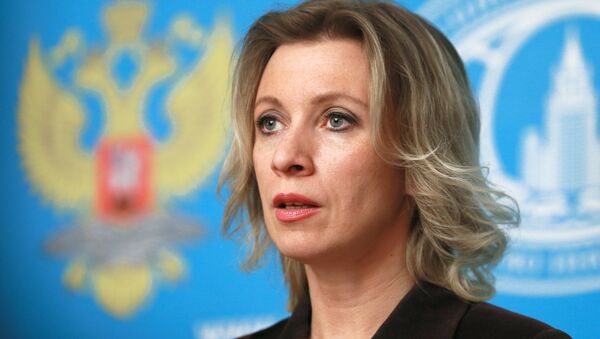 Representante oficial do Ministério das Relações Exteriores russo, Maria Zakharova, durante a entrevista coletiva semanal, Moscou, Rússia, 11 de março de 2016 - Sputnik Brasil