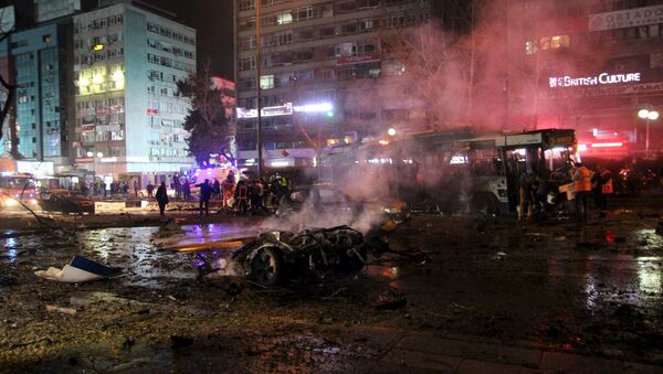Explosión en Ankara - Sputnik Brasil