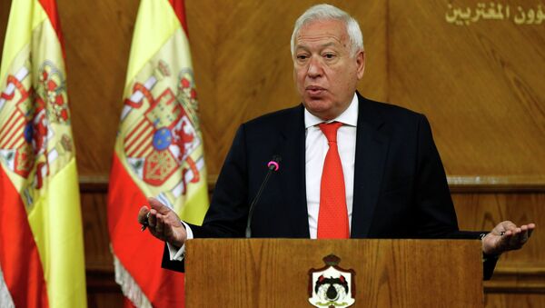 Jose Manuel Garcia-Margallo, chanceler da Espanha - Sputnik Brasil