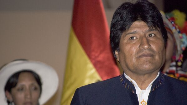 Evo Morales, presidente de Bolivia - Sputnik Brasil