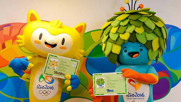 Mascotes jogos Olímpicos Rio 2016 - Sputnik Brasil