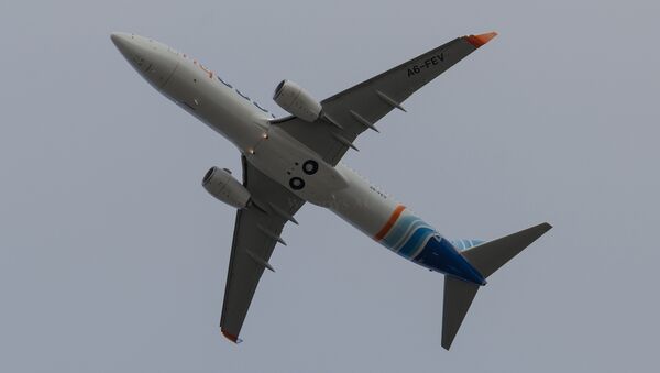 Avião Boeing-737-800 das linhas aéreas FlyDubai - Sputnik Brasil