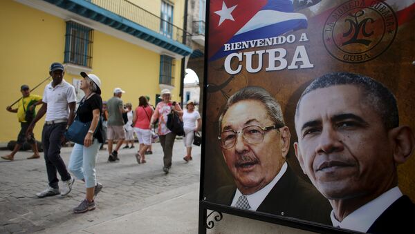 Visita do presidente dos EUA, Barack Obama, à Cuba. - Sputnik Brasil