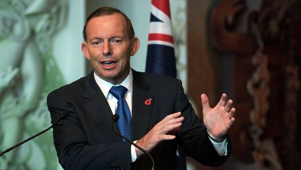 Ex-primeiro-ministro australiano Tony Abbott - Sputnik Brasil