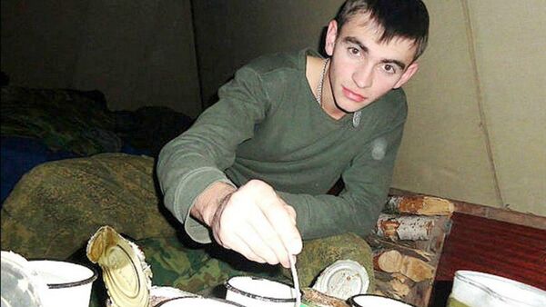 Militar russo Aleksander Prokhorenko que foi morto no combate contra Daesh em Palmira - Sputnik Brasil