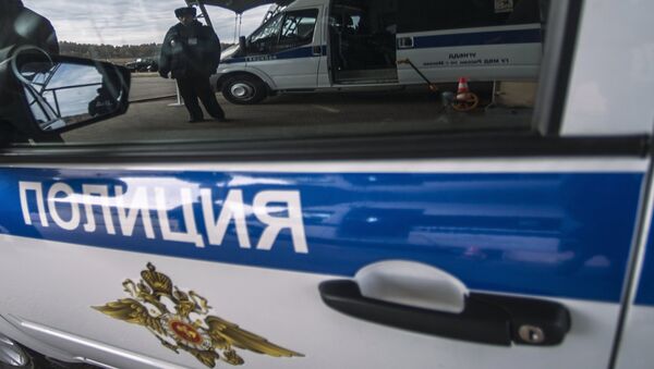 Um carro policial russo (foto de arquivo) - Sputnik Brasil
