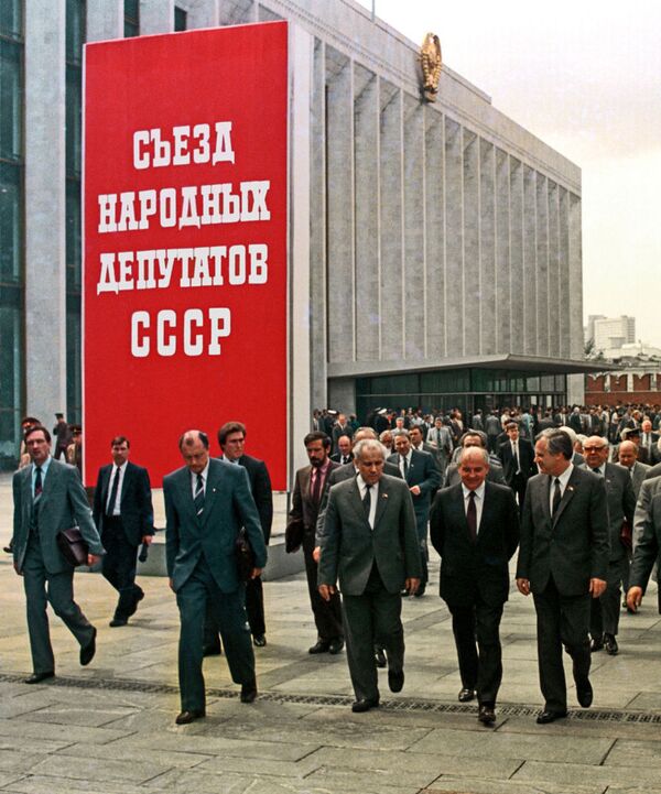 Congresso dos deputados populares da URSS - Sputnik Brasil