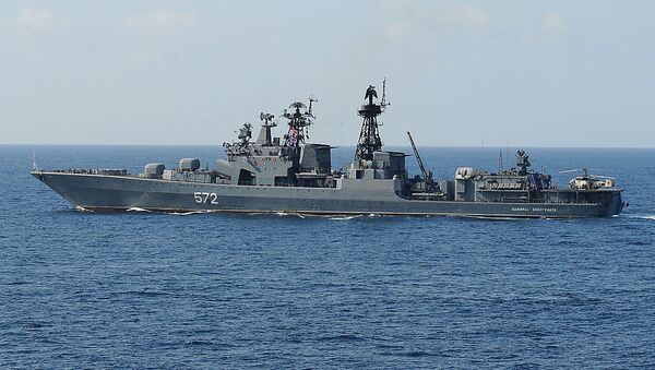 Fragrata russa antissubmarino Almirante Vinogradov - Sputnik Brasil