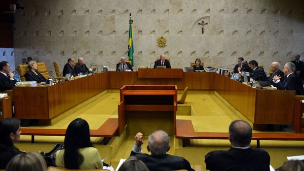 Plenário do STF analisa processos sobre impeachment da presidenta Dilma Rousseff - Sputnik Brasil