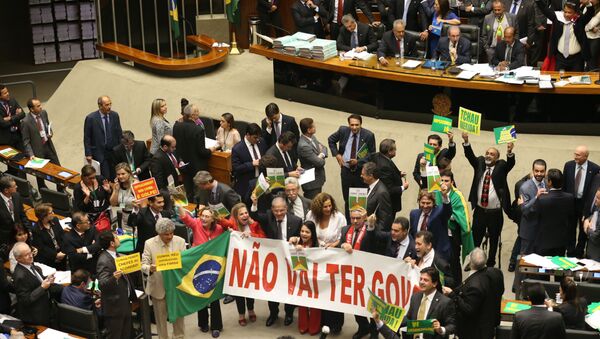 Plenário da Câmara discute impeachment - Sputnik Brasil