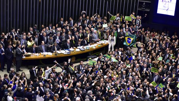 Impeachment é aprovado na Câmara dos Deputados - Sputnik Brasil