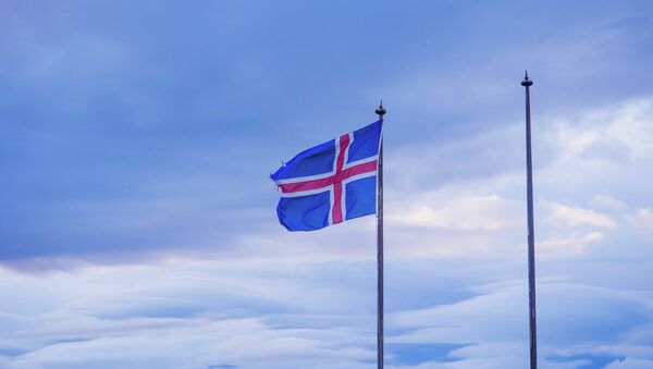 Bandeira da Islândia - Sputnik Brasil