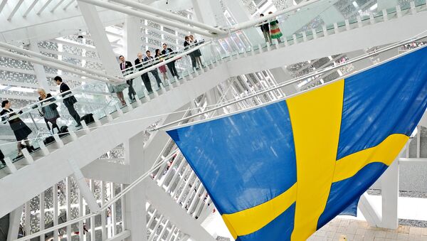 Bandeira da Suécia - Sputnik Brasil