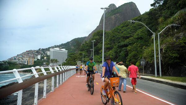 Ciclovia Tim Maia, no Rio de Janeiro - Sputnik Brasil