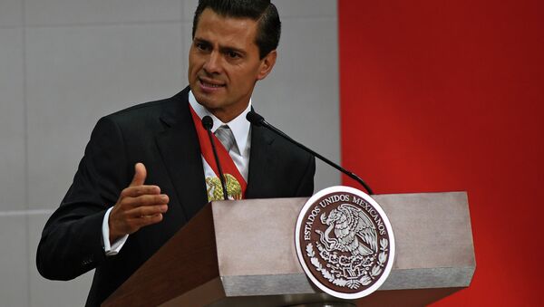 O presidente do México, Enrique Peña Nieto. 2 de setembro, 2015 - Sputnik Brasil