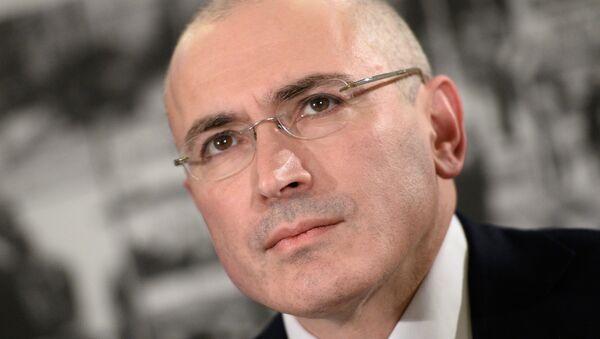Ex-chefe da Yukos Mikhail Khodorkovsky - Sputnik Brasil