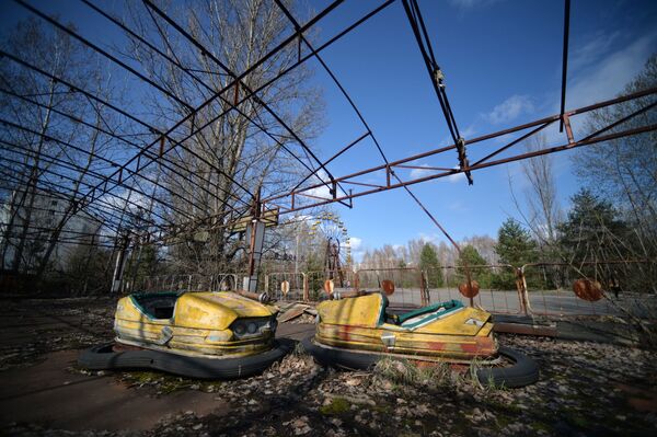 A cidade-fantasma de Pripyat na zona de alienação de Chernobyl - Sputnik Brasil