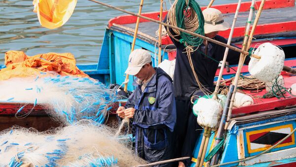 Os pescadores chineses - Sputnik Brasil
