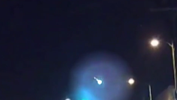 Giant Green Fireball Streaks Across Southern California Sky - Sputnik Brasil