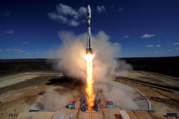 Primeiro lançamento do cosmódromo de Vostochny - Sputnik Brasil