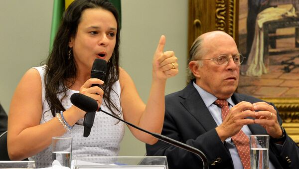 Advogada Janaína Paschoal depõe na comissão especial do Senado que analisa pedido de impeachment de Dilma Rousseff - Sputnik Brasil
