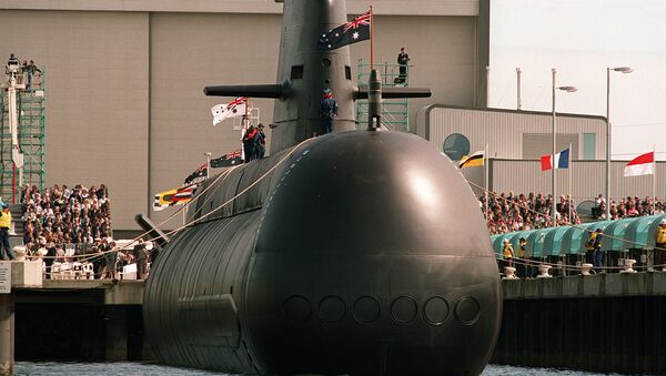 Submarino de classe Colins - Sputnik Brasil