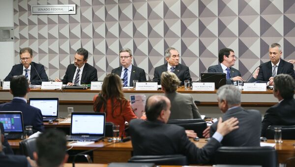 Comissão especial de impeachment do Senado - Sputnik Brasil
