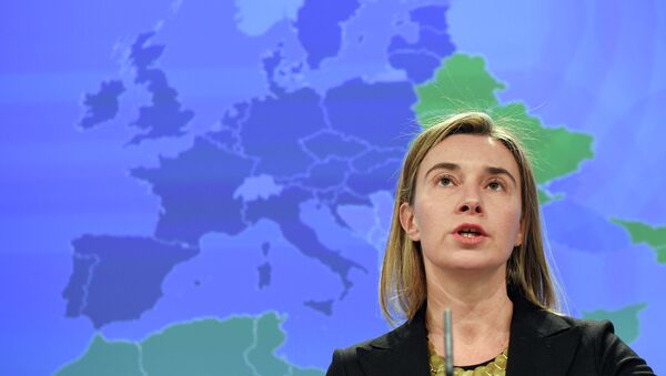 EU foreign policy chief Federica Mogherini - Sputnik Brasil