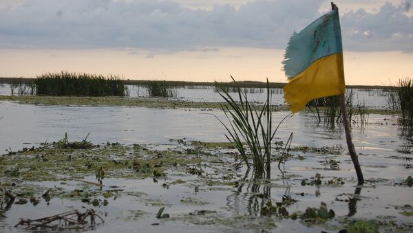 Pântano na Ucrânia - Sputnik Brasil